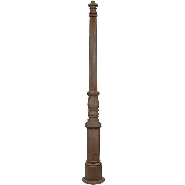 Lantaarnpaal - 223 cm - Gietijzer, Tuin en Terras, Palen, Balken en Planken, Ophalen of Verzenden