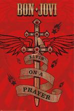 Poster Bon Jovi Livin On a Prayer 61x91,5cm, Verzamelen, Verzenden, Nieuw, A1 t/m A3