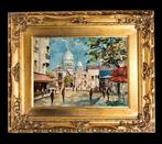 Jean Salabet (1913-1995) - Place du Tertre (Montmartre), Antiek en Kunst, Kunst | Schilderijen | Klassiek