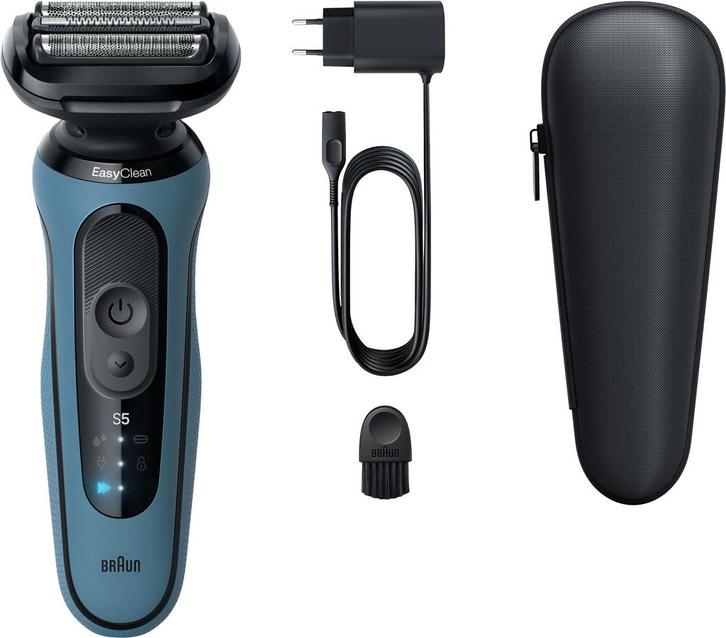 Braun Series 5 52-A1000S Azure Scheerapparaten, Witgoed en Apparatuur, Persoonlijke-verzorgingsapparatuur, Verzenden