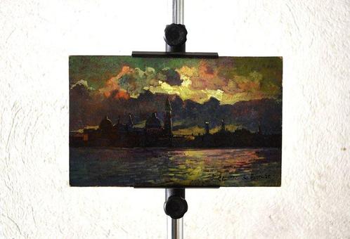 Claudio da Firenze (Claudio Domenici) (1943) - Venezia, Antiek en Kunst, Kunst | Schilderijen | Klassiek