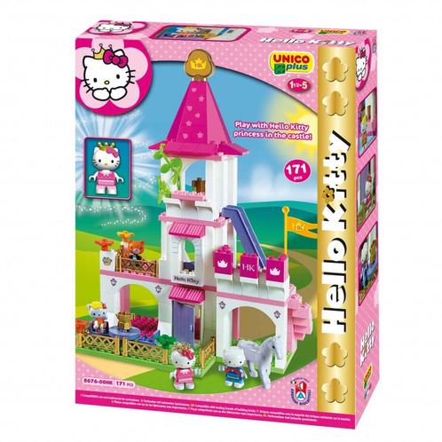Hello Kitty kasteel - 171 delig, Kinderen en Baby's, Speelgoed | Duplo en Lego, Nieuw, Verzenden