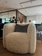 Draaifauteuil Fluffy Teddy – Showroommodel NU €499,-, Huis en Inrichting, Fauteuils, Ophalen, Nieuw, 75 tot 100 cm, 75 tot 100 cm