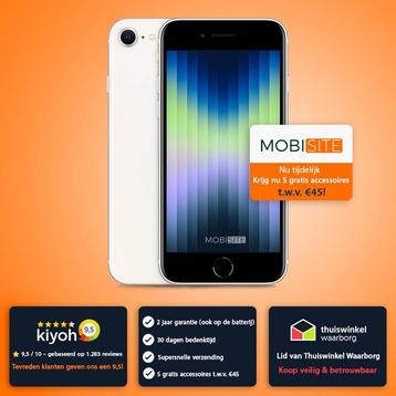Apple iPhone SE 2022 128GB / Met 5 gratis accessoires beschikbaar voor biedingen