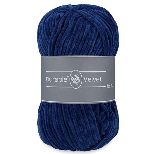 Durable Velvet - 370 jeans - Chenille Garen, Hobby en Vrije tijd, Breien en Haken, Ophalen of Verzenden