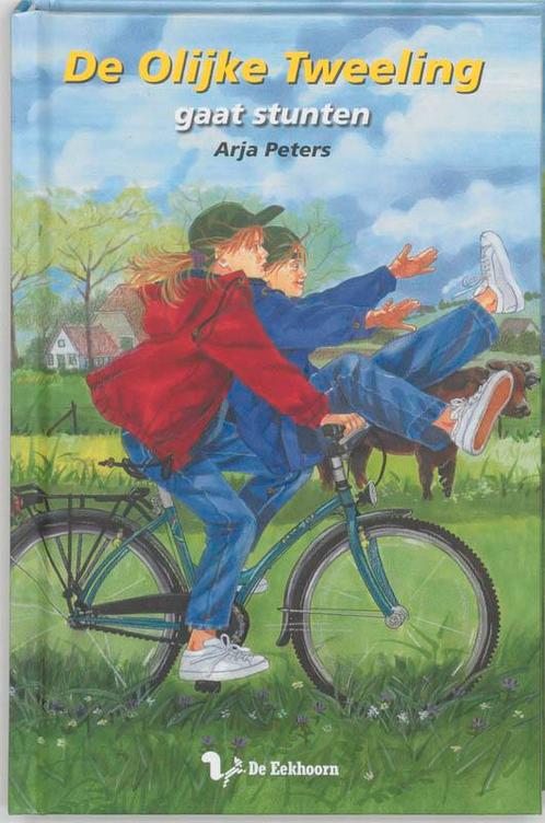 De olijke tweeling gaat stunten / De olijke tweeling, Boeken, Kinderboeken | Jeugd | 10 tot 12 jaar, Zo goed als nieuw, Verzenden