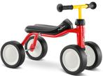 Pukylino oefenfiets met 4 wielen Rood 1+, Kinderen en Baby's, Speelgoed | Buiten | Voertuigen en Loopfietsen, Nieuw, Verzenden