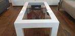 Salontafel Shine wit hoogglans met, Ophalen of Verzenden, Nieuw, Glas