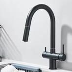Dubbele Handgreep Keukenkraan – Drinkwater, 360° Draaibaar, Verzenden, Nieuw