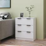 vidaXL Dressoir 60x30x70 cm bewerkt hout wit, Verzenden, Nieuw, 50 tot 100 cm, 25 tot 50 cm