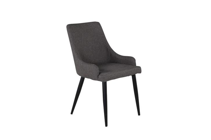 Eetkamerstoel - Timo - Donkergrijs - Jörn, Huis en Inrichting, Stoelen, Verzenden