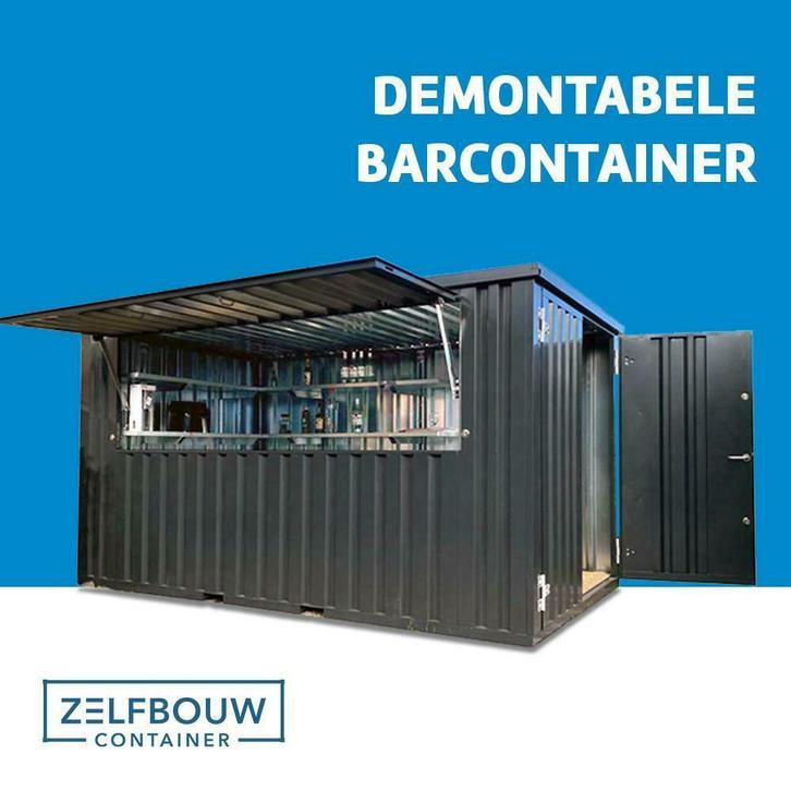 Demontabele Bar container  | BESTEL NU!  | Op=Op, Doe-het-zelf en Verbouw, Containers