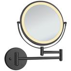 LED Make-up Spiegel - Scheerspiegel - Afimera Cosmo - Zwart, Huis en Inrichting, Woonaccessoires | Spiegels, Ophalen of Verzenden