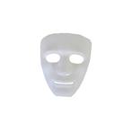 Wit gezichtsmasker spook - Halloween maskers, Hobby en Vrije tijd, Feestartikelen, Ophalen of Verzenden, Nieuw