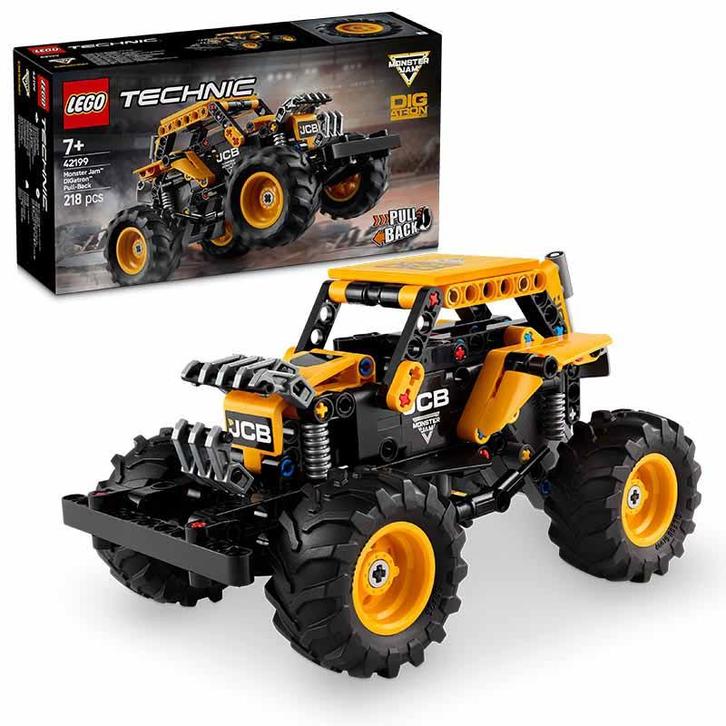 LEGO Technic - Monster Jam™ DIGatron™ Pull-Back 42199, Kinderen en Baby's, Speelgoed | Duplo en Lego, Ophalen of Verzenden