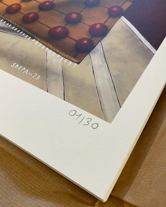 SKEPA - Le picador et le taureau de bois (print 9/30), Antiek en Kunst, Kunst | Designobjecten