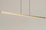 Rietveld Hanglampen - Goud - Geschuurd Aluminium, Huis en Inrichting, Lampen | Hanglampen, Verzenden, Nieuw