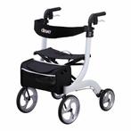 Lichtgewicht Rollator Nitro Wit (7 kg) | Lengte persoon : Me, Ophalen of Verzenden, Nieuw