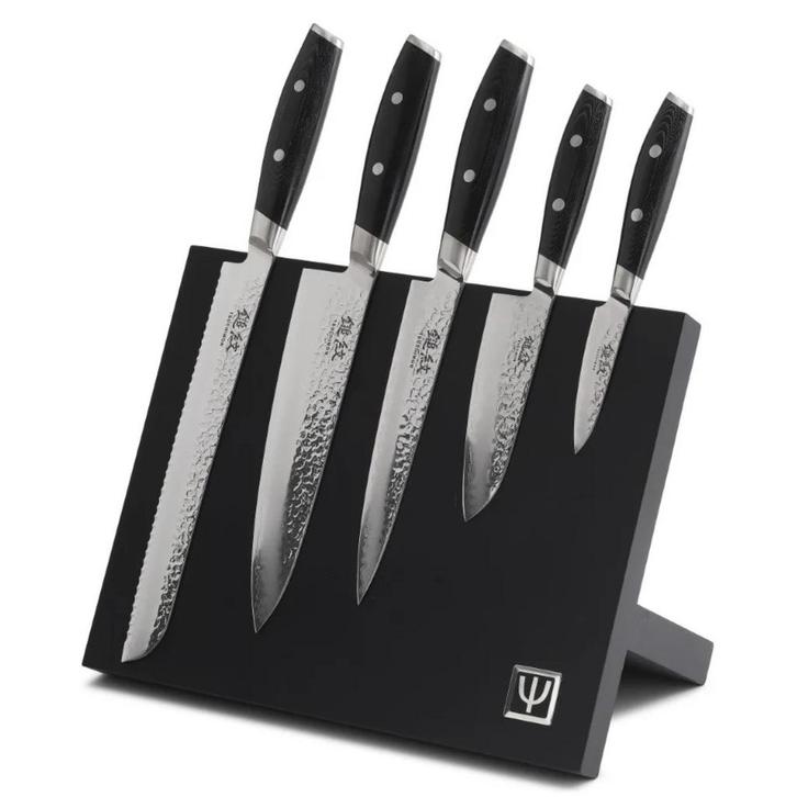 Yaxell Tsuchimon Messenset – 6-delig – Beukenhouten Magn, Huis en Inrichting, Keuken | Bestek, Bestekset, Nieuw, Hout, Ophalen of Verzenden