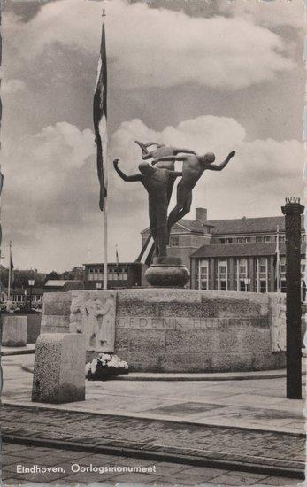 EINDHOVEN - Oorlogsmonument, Verzamelen, Ansichtkaarten | Nederland, Verzenden