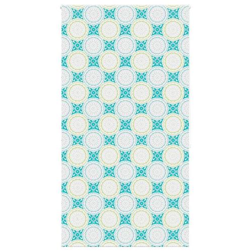 vidaXL Doucherolgordijn 120x240 cm stofbreedte 116 cm, Huis en Inrichting, Stoffering | Gordijnen en Lamellen, Blauw, Nieuw, Verzenden