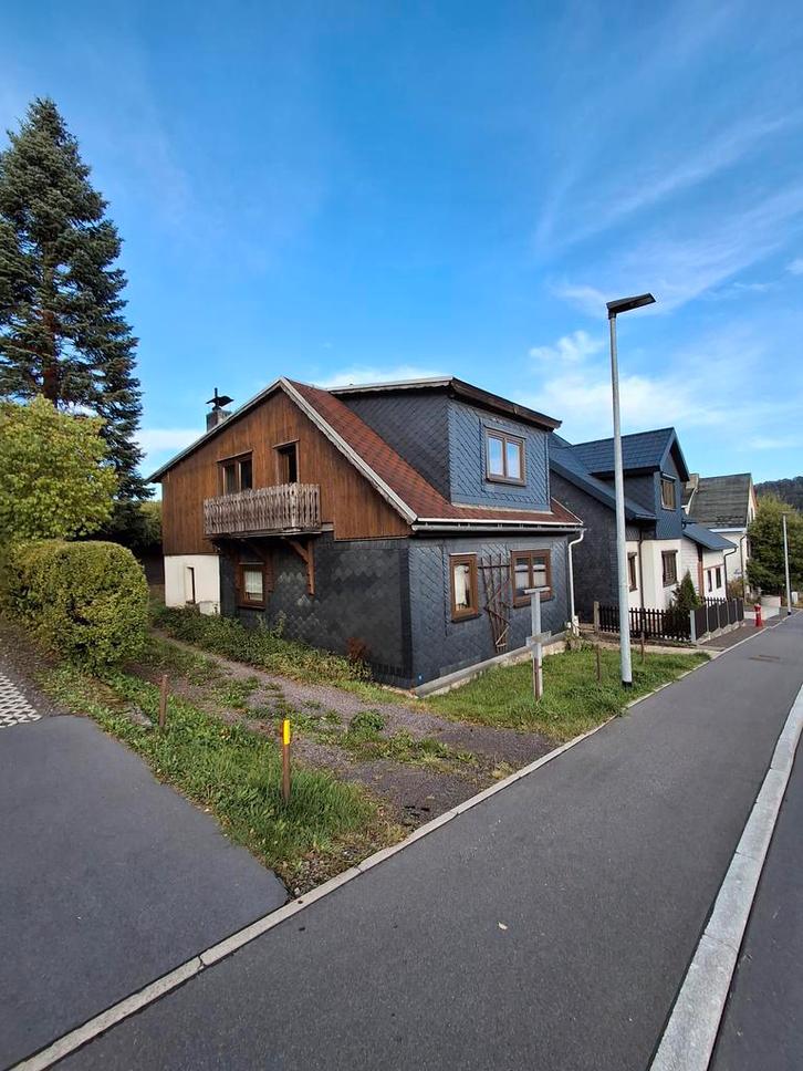 Huis + tuin en garage. wonen of vakantie, Thüringer Wald, Huizen en Kamers, Buitenland, Dorp, Woonhuis, Duitsland