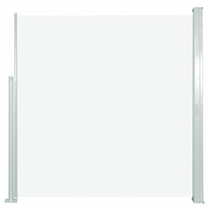 Uittrekbaar Tuinscherm Creme | Tweedekansje | OP=OP, Tuin en Terras, Tuinschermen, Nieuw, Overige materialen, 100 tot 150 cm, 200 cm of meer