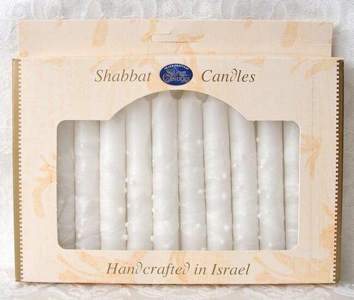 Shabbats kaarsen, kosher en handgemaakt in Safed verpakt ..., Huis en Inrichting, Woonaccessoires | Kandelaars en Kaarsen, Verzenden