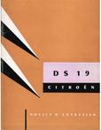 1959 CITROEN DS 19 INSTRUCTIEBOEKJE FRANS