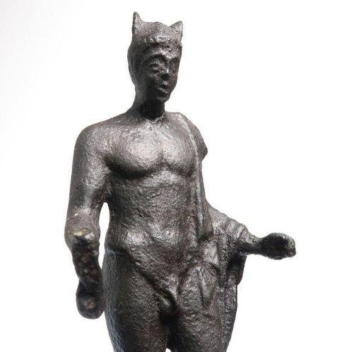 Oud-Romeins Brons Beeld van Mercurius, Antiek en Kunst, Antiek | Overige Antiek