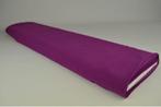 Cassis chiffon stof  - 15 of 50 meter rol, 120 cm of meer, Paars, Ophalen of Verzenden, Polyester