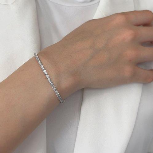 Armband - 18 karaat Witgoud - 2.61ct. tw. Diamant, Sieraden, Tassen en Uiterlijk, Armbanden
