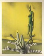 Paul Wunderlich (1927-2010) - Zwei Modelle posieren auf, Antiek en Kunst