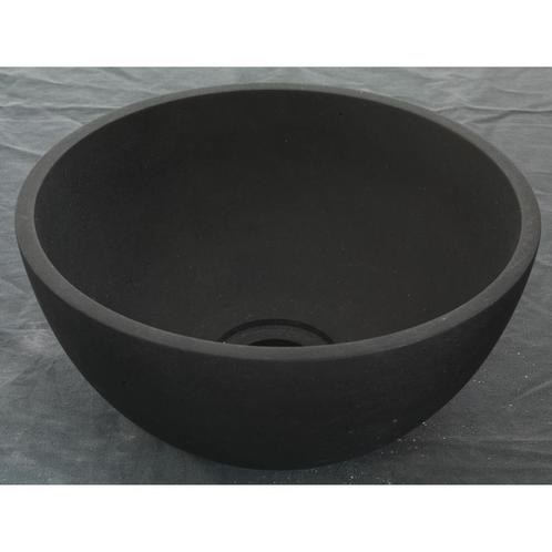Waskom Imso Lavabo Mini Tondo Basalto Nero 26x13cm, Doe-het-zelf en Verbouw, Sanitair, Overige typen, Nieuw, Ophalen of Verzenden