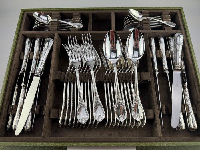 Christofle - Bestekset voor 12 personen (125) - Marly -, Antiek en Kunst, Antiek | Meubels | Tafels