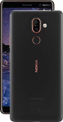 Nokia 7 Plus 64GB zwart, Telecommunicatie, Mobiele telefoons | Nokia, Zonder abonnement, Zonder simlock, Zwart, 10 megapixel of meer