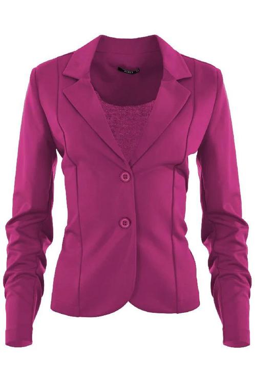 -50% Maicazz  Maicazz Zizo vives blazer  maat 44, Kleding | Dames, Jasjes, Kostuums en Pakken, Rood, Nieuw, Verzenden