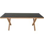 Siena Garden Catania Tafel 200x90cm - Taupe, Ophalen of Verzenden, Nieuw