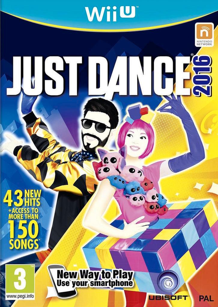Wii U Just Dance 2016, Spelcomputers en Games, Spelcomputers | Nintendo Wii U, Zo goed als nieuw, Verzenden