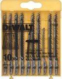 DeWalt DT2290 10 delig Decoupeerzaagblad set - Hout, Nieuw