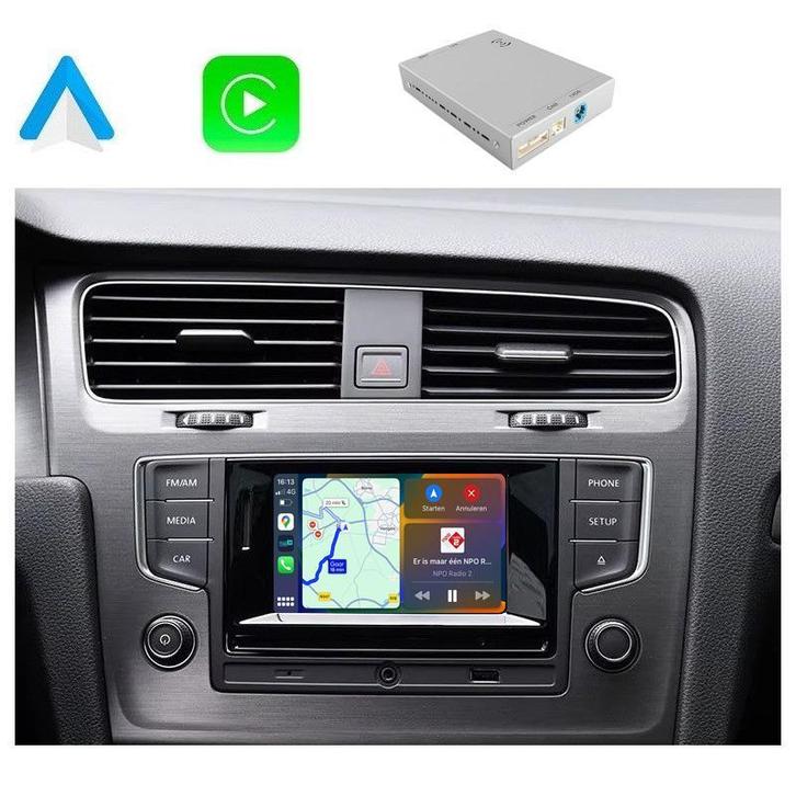 Skoda Apple Carplay Android Auto Box Module MMI MII2 systeem, Auto diversen, Autoradio's, Nieuw, Ophalen of Verzenden