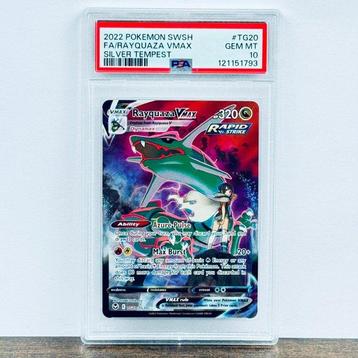 Pokémon Graded card - Rayquaza Vmax TG20 - Pokémon - PSA 10 beschikbaar voor biedingen
