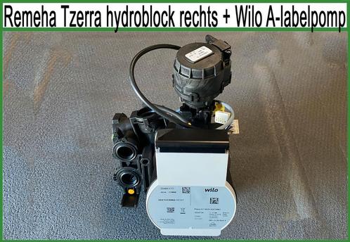 Remeha Tzerra hydroblock rechts + Wilo A-labelpomp, Doe-het-zelf en Verbouw, Verwarming en Radiatoren, Cv-ketel of Combi-ketel