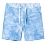 vidaXL Kindershorts met trekkoord 92 zachtblauw, Verzenden, Nieuw