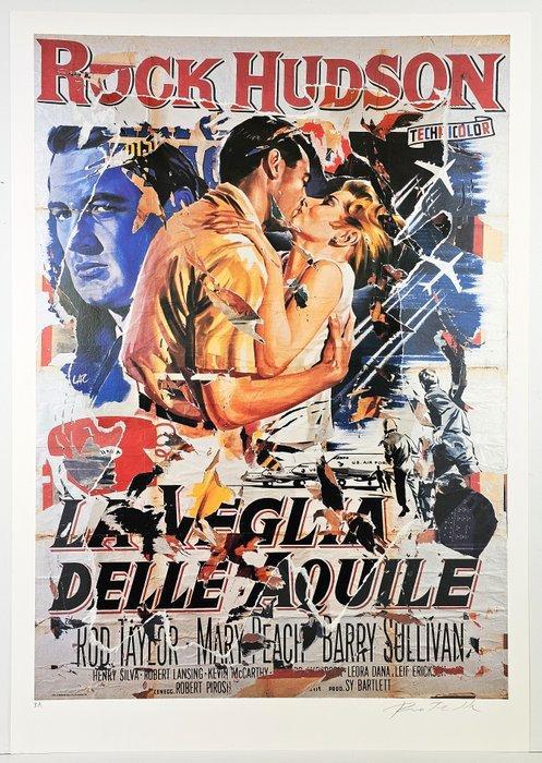 Mimmo Rotella (1918-2006) - La Veglia delle Aquile (A, Antiek en Kunst, Antiek | Overige Antiek