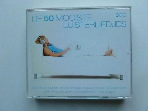 De 50 Mooiste Luisterliedjes (3 CD), Cd's en Dvd's, Cd's | Nederlandstalig, Verzenden