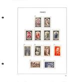 Frankrijk 1950/1972 - Mooie collectie en album DAVO +, Gestempeld