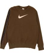 NIKE Mens Graphic Sweatshirt Jumper Medium Khaki Colourblock, Kleding | Heren, Verzenden, Nieuw