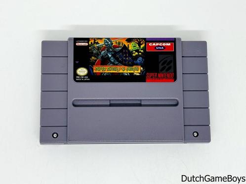 Super Nintendo / SNes - Super Ghouls N Ghosts - USA, Spelcomputers en Games, Games | Nintendo Super NES, Gebruikt, Verzenden
