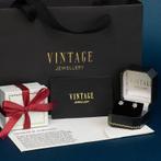 Gouden vintage oorstekers met bloedkoraal 14 kt, Ophalen of Verzenden, Nieuw